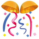 image of burst confetti